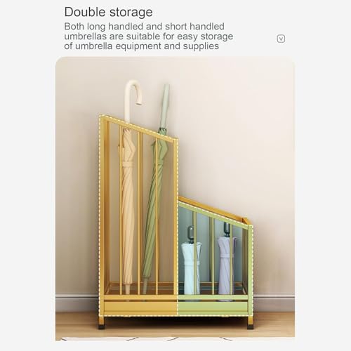 Grand porte-parapluie en métal – Support de rangement d'intérieur élégant pour bureaux et hôtels, design robuste pour une utilisation commerciale, gain de place, solution durable et élégante