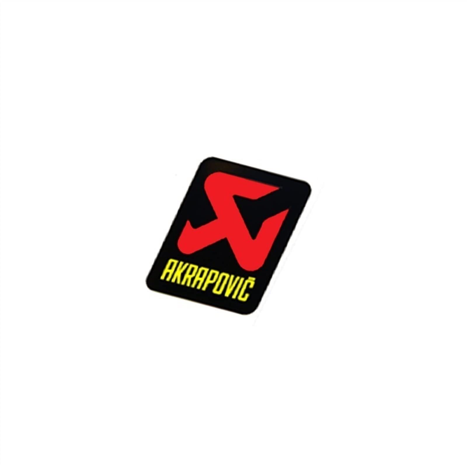 Heat Resistant Aluminium Sticker Decal For Akrapovic Exhaust Muffler Motorcycle (Color : JH121)