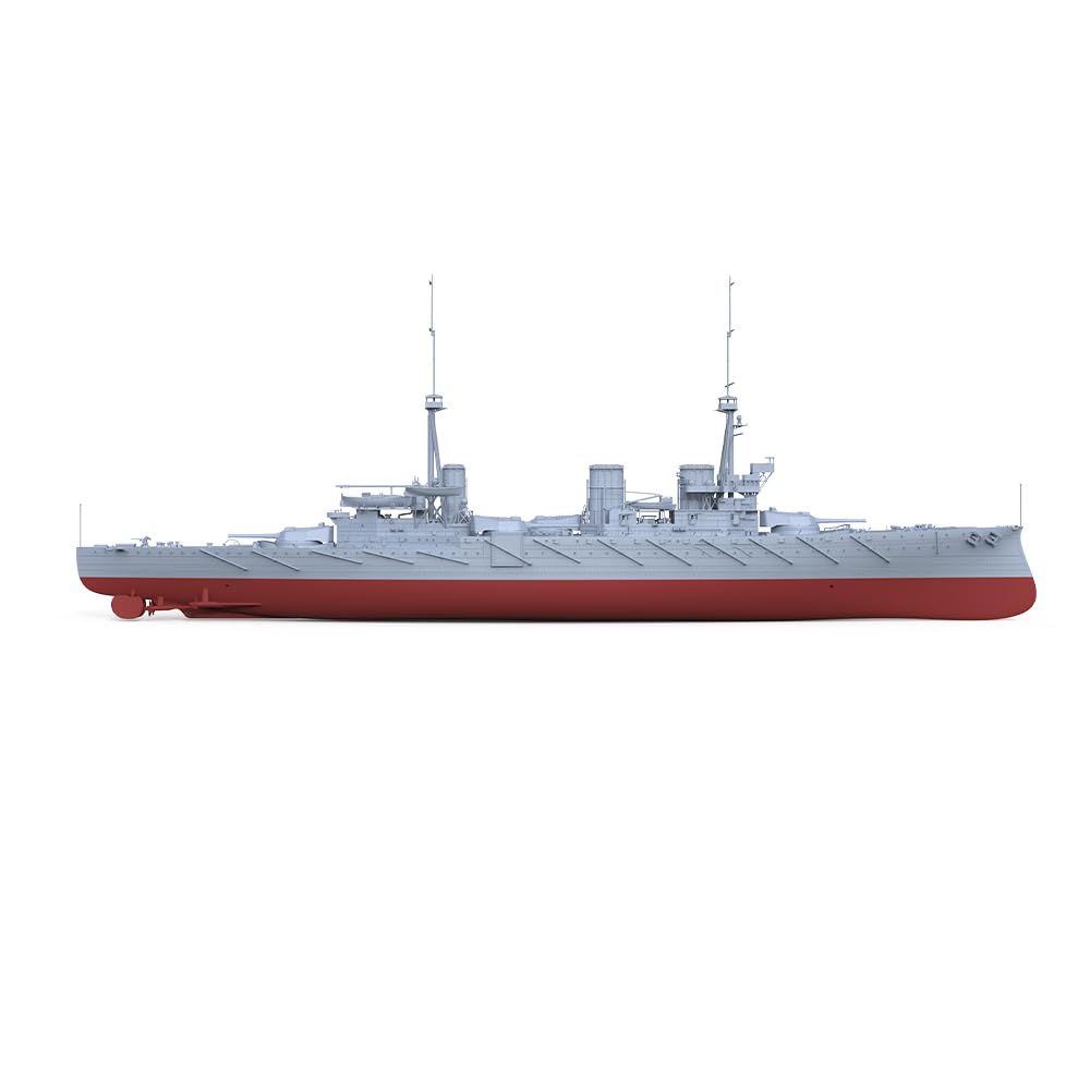 MRY-SFW SSC350593S-A 1/350 zestaw do budowy modelu wojskowego HMS Invincible Battlecruiser Pełny kadłub segmentowy