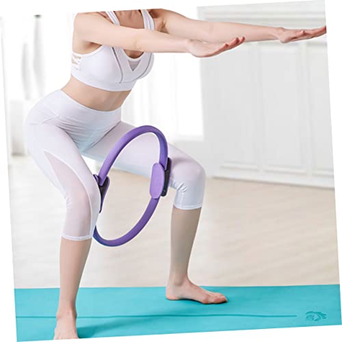 Anilla de resistencia para yoga color púrpura miniatura 4
