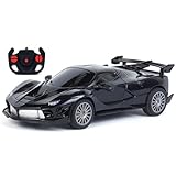 Amazon Brand - Jam & Honey Remote Control Car for Kids | High-Speed RC Car with Rechargeable Lithium Battery | Type-C Charging | LED Headlights | Black