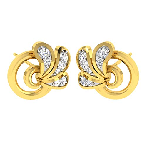 18K (750) Diamond Earring AVE362YA