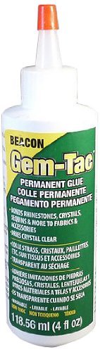 Beacon GT4D Gem-Tac Permanent Adhesive, 4-Ounce (Standart Retail Packing)