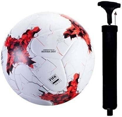 Russian Football with Pump and Niddle Football - Size: 5 (Standard, Pack of 1, Multicolor)-image-31