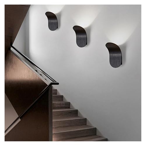 Applique murale moderne à LED lampe créative dorée pour lit et couloir - 4