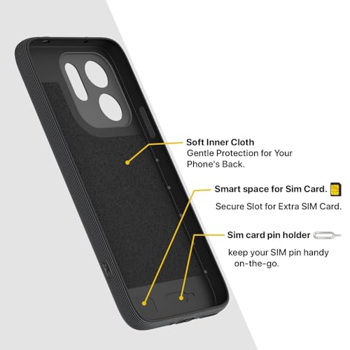 Image of Shockproof Case Compatible with Vivo V70 5G / V70 Elite 5G | Full Camera Protection | TPU Flexible Back Cover for Vivo V70 5G / V70 Elite 5G (Graphite Grey)