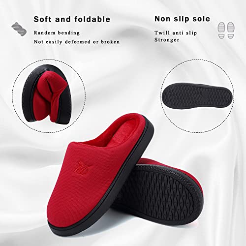 Memory Foam Slippers for Women's and Men's Casual House Shoes3