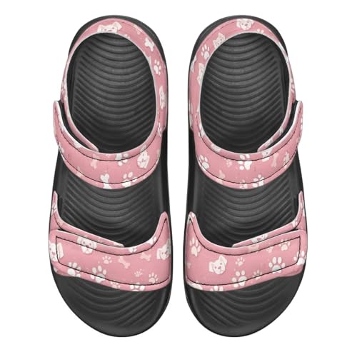 Hook and Loop Sandals for Toddler Girls - Anti-slip, Stable, Comfortable, for Home, Playground, Beach2
