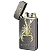 Kivors USB Rechargeable Flameless Electronic Dual Pulse Arc Cigarette Lighter Belief, Black