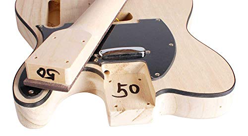 Beaton DIY-TL-12 Guitare électrique à monter soi-même - Les Beatles, Paul McCartney, John Lennon, RIngo Starr, George Harrison Beaton DIY-TL-12 Guitare électrique à monter soi-même – Image 5