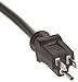 STANLEY 2 Ft 12/3 AWG Extension Cord Splitter with 3 Grounded Outlets Black SJTW Cable 15 Amp 125 V Durable Outdoor Power Cord for Tools and Equipment Use in Dry Locations ETL Listed
