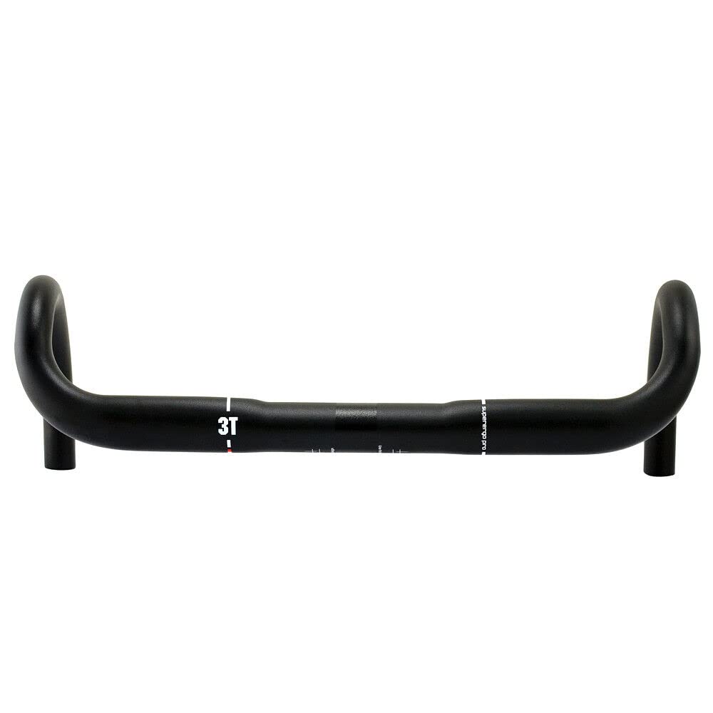 Amazon.com : 3T Superergo Pro 31.8X380mm Road Alloy Handlebar 