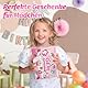Maqhpu 5D Diamond Painting Schlüsselanhänger, Bastelset Kinder ab 6 Jahre, Einschulung Mädchen Schultüte Füllung, 14 Stück Diamant Painting Kinder, Schulanfang Mädchen Geschenke 4-12 jahre