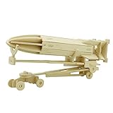 Einfach zusammenzubauen, keine Klebstoffe, keine Werkzeuge. Nehmen Sie einfach die Holzteile heraus und setzen Sie sie gemäß den Seriennummern ineinander