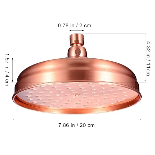 Arroseur rétro en cuivre pour salle de bain moderne - 3