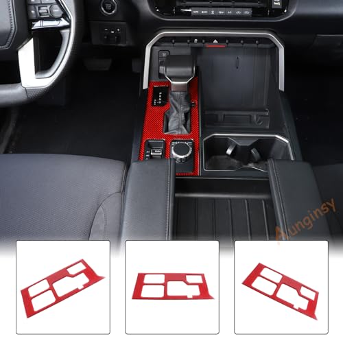 Aunginsy Gear Shift Panel Trim Cover for Toyota Tundra/Sequoia 2022-2026+ by Aunginsy - Used condition - Image 6