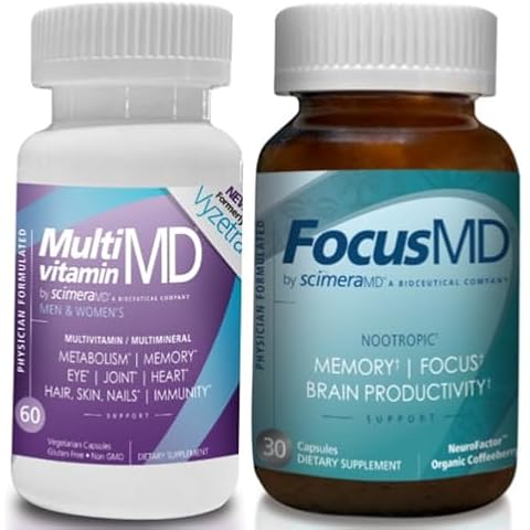 Scimera Focus & Multivitamin Value Pack for Mental Clarity Cover