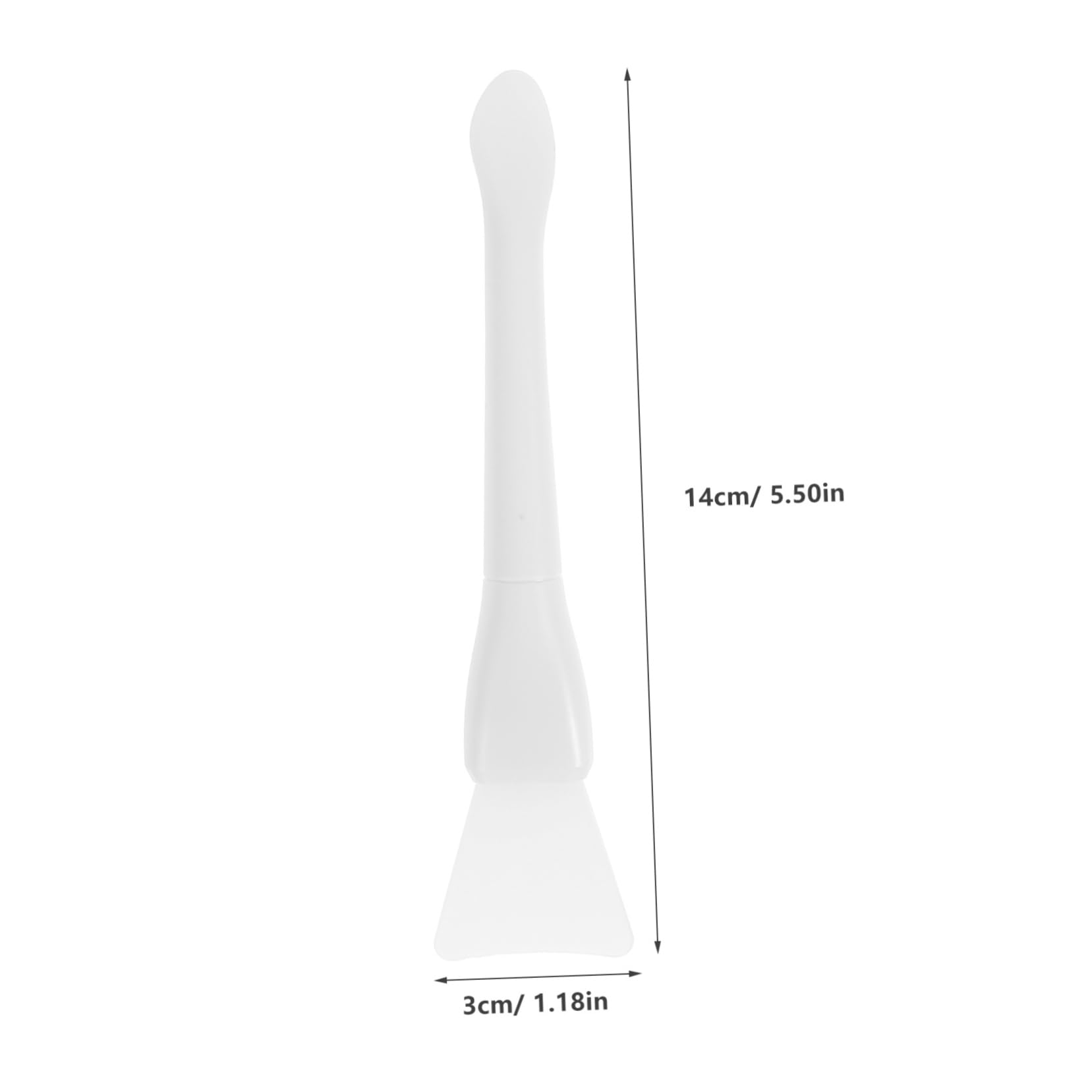 IWOWHERO Silicone Spatula Set 3 Pcs Wax Cleaning Tools Scrapers for Wax Cleaning Heat Resistant Comfortable Handle