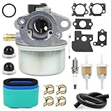 Carburateur de rechange 790120 pour tondeuse John Deere JA60 JA62 JA65 JS40 JS45 JS63 JS63C JS63E 53,3 cm – Compatible avec AM134697 693909 694202 6926488 Remplace SP62. 11 SP6213