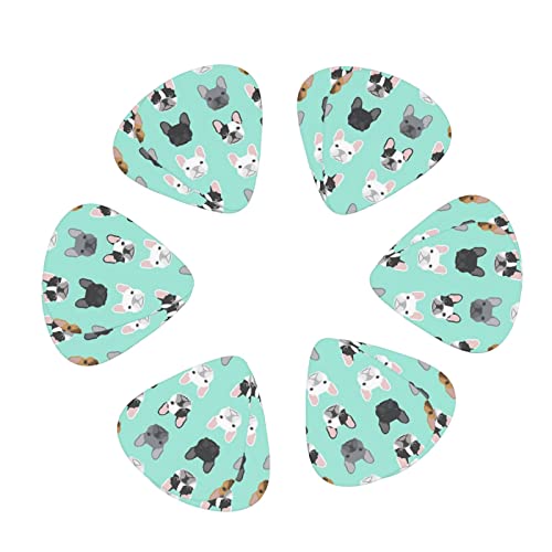 Ensemble de 12 médiators de guitare bouledogue français pour guitare acoustique, guitare électrique, contrebasse… - Les Beatles, Paul McCartney, John Lennon, RIngo Starr, George Harrison Ensemble de 12 médiators de guitare bouledogue français pour guitare acoustique, guitare électrique, contrebasse… – Image 3