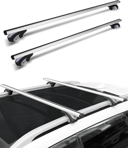 ZHANGX für Renault Espace 2015-2019 DachträGer RelingträGer,Dachgepäckträger-Alu Relingträger 2 Stücke ZHANGX für Renault Espace 2015-2019 DachträGer RelingträGer,Dachgepäckträger-Alu Relingträger 2 Stücke
