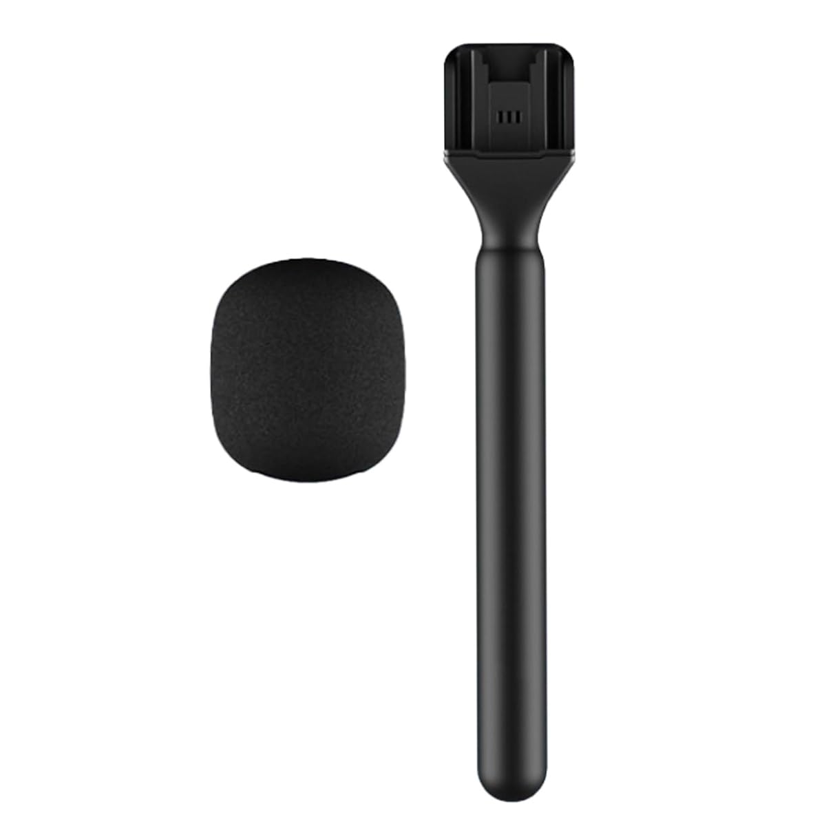 CENPEK Adjustable Microphone Stand & Handheld Stick for Lavalier Microphone - Includes Dust Cover, Ideal for Outdoor TV Reporting