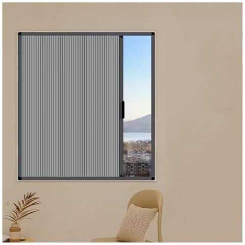 Ventana Plegable Y Corredera Aluminio Ventanas de Ventilación para Baños Aislamiento Acústico Y Térmico para Baños Y Salones Sin Cristal 31,5 X 39,4 '