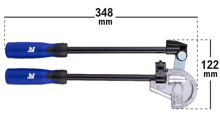 Cintreuse Manuelle Tube Cuivre 12mm - Angle Jusqu'à 180° Avec Poignées Antidérapantes Et Tête Graduée