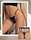 ohmydear G String Tangas Damen PU-Leder Große Größen Atmungsaktiv Thongs Slips T Back Dessous Sexy Höschen für Frauen Unterwäsche Woman Panties Seamless Unterhosen L