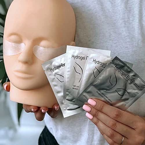 Augenpads für Wimpernverlängerung Pads 50 Paare Wimpern Färben Pads FADVAN Augen Patches Wimpernverlängerung Zubehör Lint Free Under Eyelash Pads for Eyelash Extensions