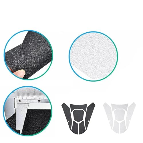 Coussinets antidérapants haut de gamme protection réservoir carburant SR150GT - 4