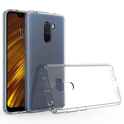Image of Case Creation Brand -Plastic Mobile Cover For Xiaomi Poco F1 (Soft & Flexible Back Case),Transparent