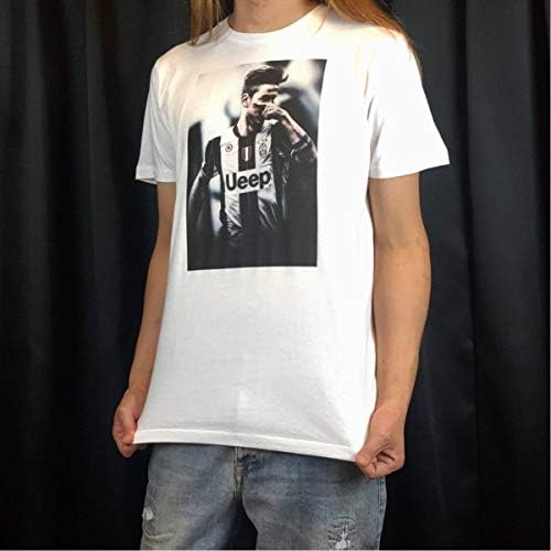 Amazon パウロ ディバラ ゴール パフォーマンス ポーズ ユヴェントス フォト プリント Tシャツ Tシャツ カットソー 通販 Amazon パウロ ディバラ ゴール パフォーマンス ポーズ ユヴェントス フォト プリント Tシャツ Tシャツ カットソー 通販