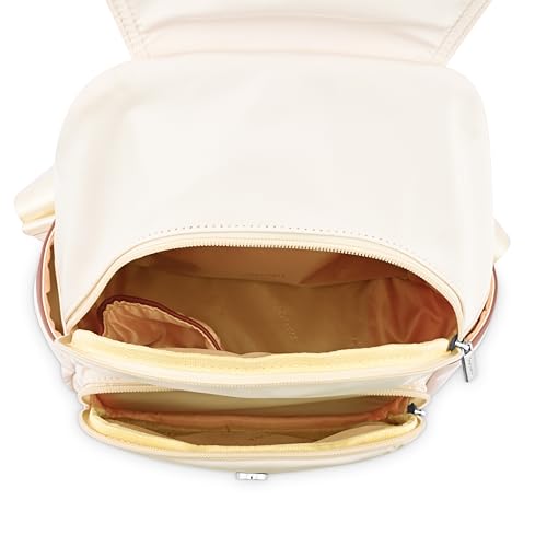 Image of Fastrack Casual Backpack for Girls | Nylon Women's Handbags | Space for 2 Bottle Holder| Ladies Purse Handbag | Backpack for Casual Carry