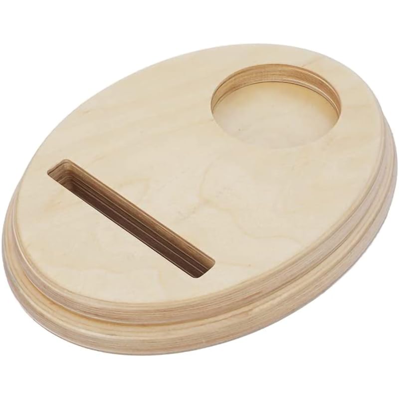 Balance Board With Wheel – Indoor Surf Trainer For Core Strength, Stability & Fun Home Fitness, 30.7” Board