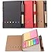 CHRISJ 3 Packungen Notizbuch Steno BlöCke, Linierter Notizblock mit Stift Halter, Haftnotizen, Seiten, Farbige Tabs, Fahnen Buch mit günstig Kaufen-CHRISJ 3 Packungen Notizbuch Steno BlöCke, Linierter Notizblock mit Stift Halter, Haftnotizen, Seiten, Farbige Tabs, Fahnen