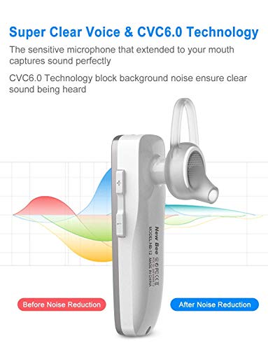 New bee Bluetooth headset mobiele telefoon ultralichte draadloze in-ear bluetooth headset met stereogeluid handsfree… - Image 6