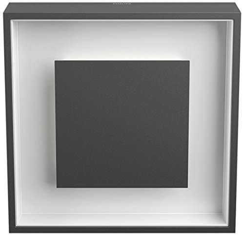 Preisvergleich Produktbild Philips myGarden LED Wandaussenleuchte, Sand Aluminium, 6 W, grau, 172949316