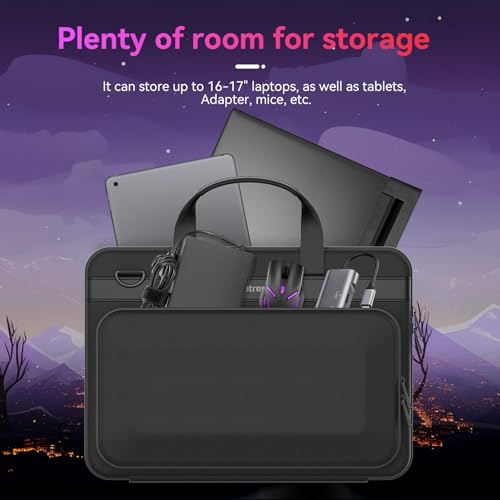 Smatree Heavy Duty Gaming Laptop Case Compatible for 15.6inch MSI Thin 15/Thin A15,16inch Lenovo Legion 5i/9i Gen 9,Legion Pro 5i Gen 9,15.6inch Acer Predator Helios 300 PH315/Nitro V 15,Alienware m153