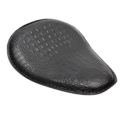 Selle de moto marron en simili cuir de haute qualité pour custom et chopper