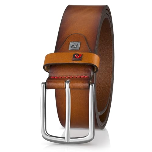 Pierre Cardin Leder-Gürtel Herren 40 mm breit, Gürtel Herren...