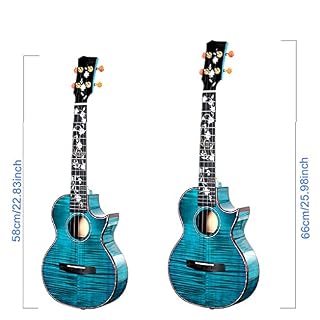 Ténor Ukulélé Starter Kit Ukelele Acajou Guitare Hawaï avec Gig Bag Tuner Strap String Cadeau pour DéButant, éTudiant… - Les Beatles, Paul McCartney, John Lennon, RIngo Starr, George Harrison Ténor Ukulélé Starter Kit Ukelele Acajou Guitare Hawaï avec Gig Bag Tuner Strap String Cadeau pour DéButant, éTudiant… – Image 7
