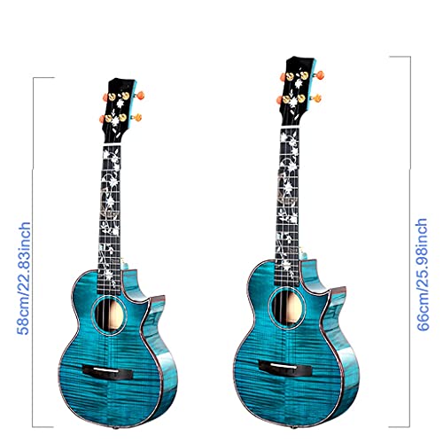 Ténor Ukulélé Starter Kit Ukelele Acajou Guitare Hawaï avec Gig Bag Tuner Strap String Cadeau pour DéButant, éTudiant… - Les Beatles, Paul McCartney, John Lennon, RIngo Starr, George Harrison Ténor Ukulélé Starter Kit Ukelele Acajou Guitare Hawaï avec Gig Bag Tuner Strap String Cadeau pour DéButant, éTudiant… – Image 8