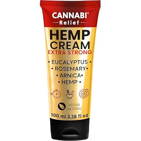 Cannabi Relief Extra Strong Hemp Cream Cover