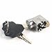 coinbuylot Electric Bike Scooter Battery Safety Pack Cover Lock with 2 Key