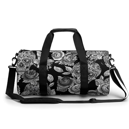 Sac de sport crâne 45cm résistant pour éviter de manquer de place en voyage