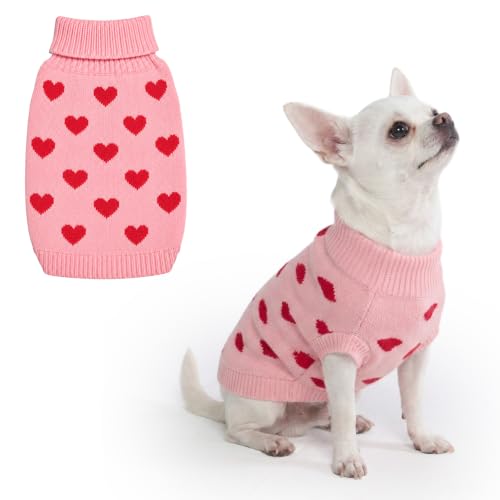 Image of Spark Paws Knit Dog Sweater - Winter Dog Clothes, Small Medium Large