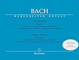 partituren bach piano  Orgelwerke, Band 6 -Präludien, Toccaten, Fantasien und Fugen II / Frühfassungen und Varianten zu I (Band 5) und II (Band 6)-.Johann Sebastian Bach. ... Toccaten, Fantasien und Fugen II. Partitur