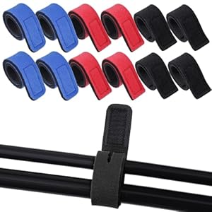 ElevateTech Paski Wędkarskie 12 szt. Regulowane