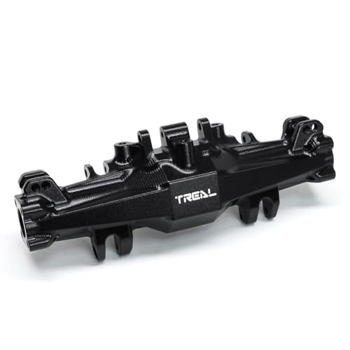 Image of TREAL Aluminum 7075 Axle Housing Set (1P) CNC Billet Machined Upgrades for 1 /18 Mini LMT(Black)